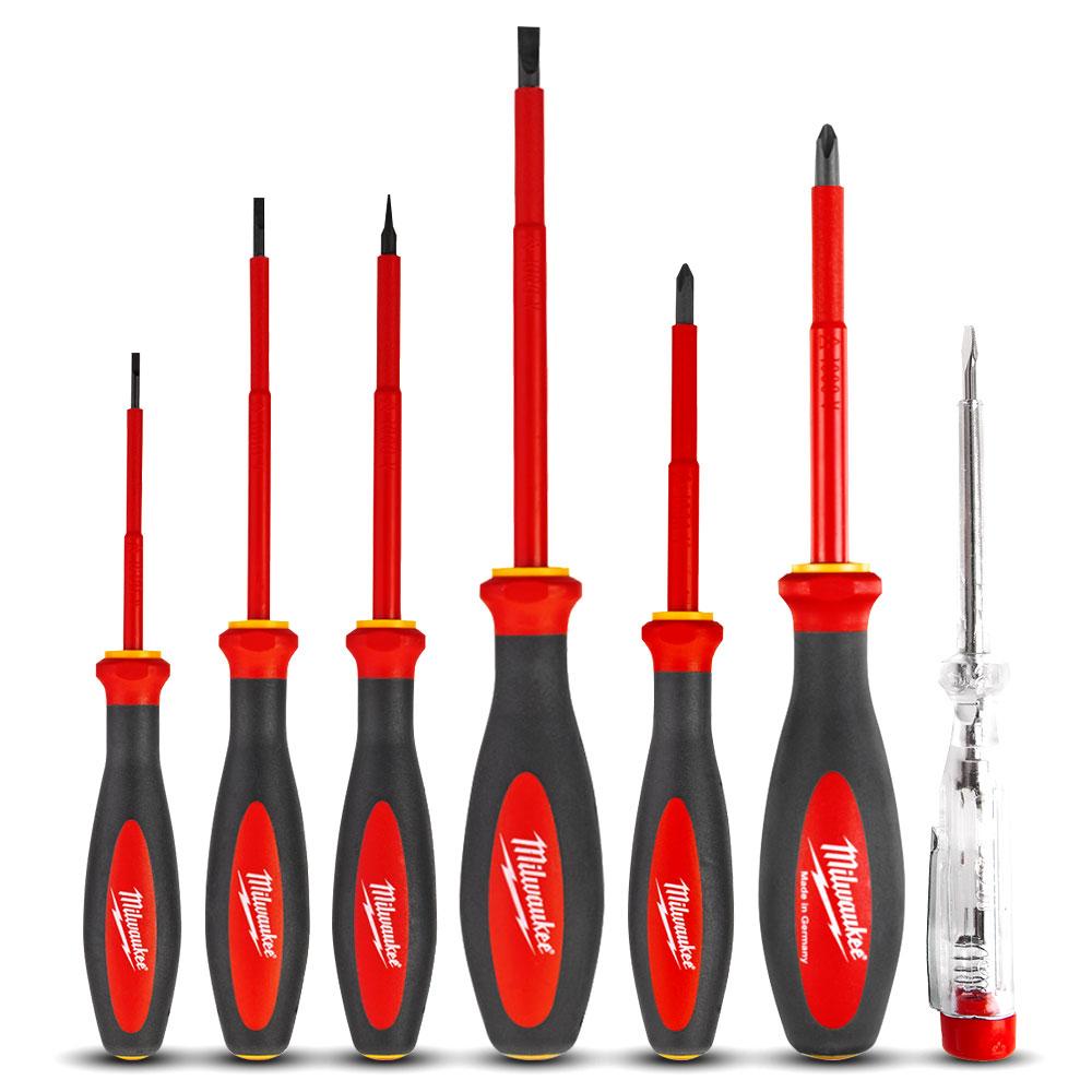 Milwaukee VDE Screwdriver Set 4932464067 Milwaukee-VDE-Screwdriver-Set-4932464067