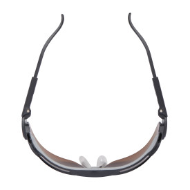 3M™ Maxim™ Safety Glasses, Black-Grey frame, Anti-Scratch - Anti-Fog, Brown Lens, 13226, Buy online Dubai UAE Truequality.ae-B