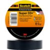 Scotch®-Vinyl-Electrical-Tape-Super-33-Black-19-mm-x-20-m-Buy-online-best-price-UAE-Dbai-Truequality.ae