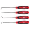 Milwaukee 4 pc Hook & Pick Set - 48229215 Buy online best price Dubai UAE Truequality.ae